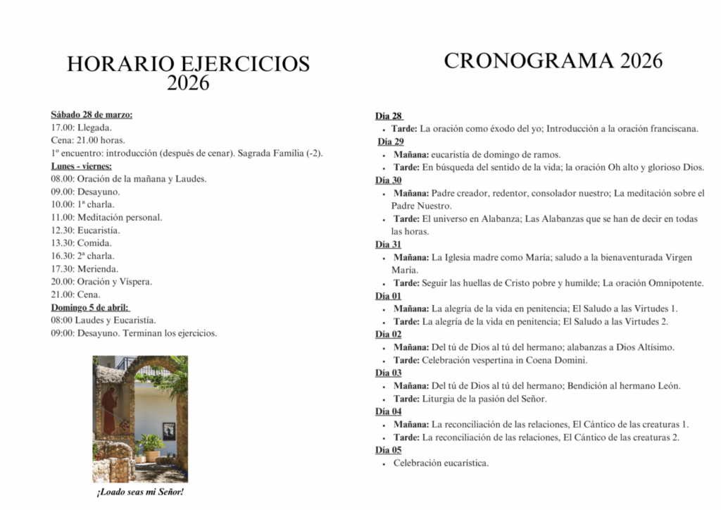La Casa de Espiritualidad Nuestra Señora de Montiel acogerá los Ejercicios Espirituales 2026 noticia 7 3
